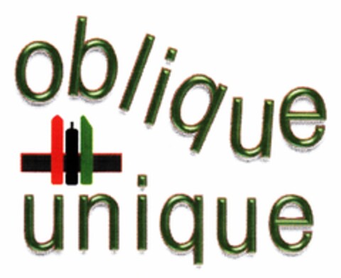 oblique unique Logo (DPMA, 16.07.2013)