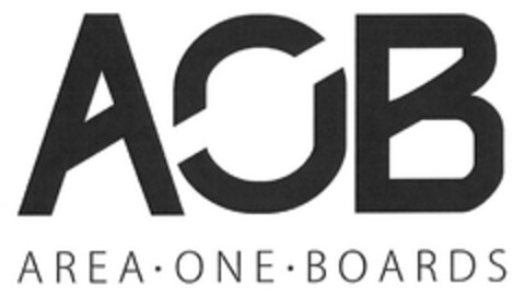 AOB AREA·ONE·BOARDS Logo (DPMA, 22.12.2014)