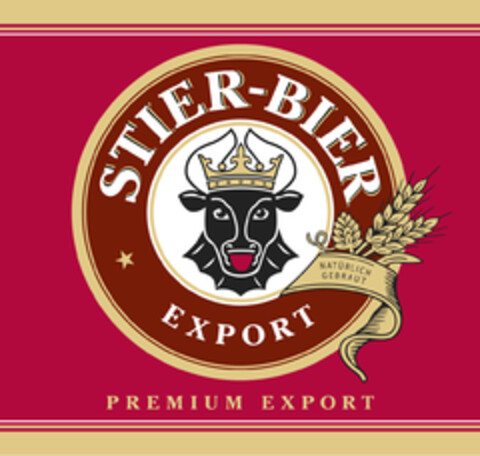 STIER-BIER EXPORT PREMIUM EXPORT Logo (DPMA, 10.02.2015)