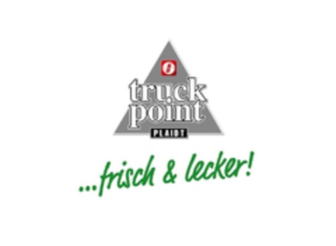 truck point PLAIDT ... frisch & lecker! Logo (DPMA, 12/09/2015)