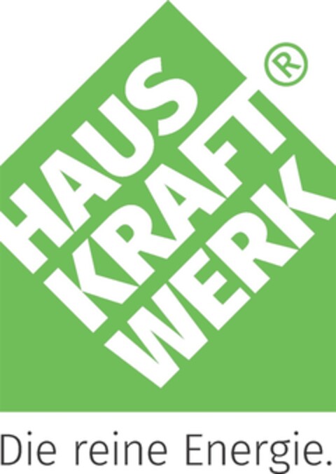 HAUSKRAFTWERK Die reine Energie. Logo (DPMA, 03/30/2016)