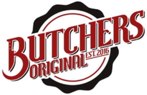 BUTCHERS ORIGINAL EST. 2016 Logo (DPMA, 05/22/2016)