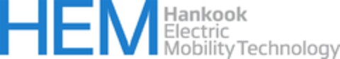 HEM Hankook Electric Mobility Technology Logo (DPMA, 29.08.2017)