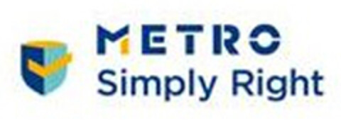 METRO Simply Right Logo (DPMA, 27.10.2017)