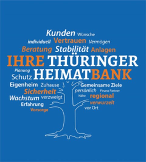 IHRE THÜRINGER HEIMATBANK Logo (DPMA, 07.03.2018)