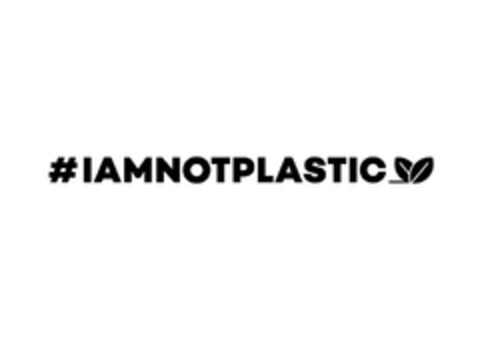 #IAMNOTPLASTIC Logo (DPMA, 17.09.2018)