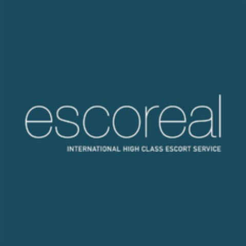 escoreal INTERNATIONAL HIGH CLASS ESCORT SERVICE Logo (DPMA, 10.06.2018)