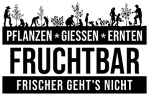 PFLANZEN GIESSEN ERNTEN FRUCHTBAR FRISCHER GEHT'S NICHT Logo (DPMA, 20.03.2024)