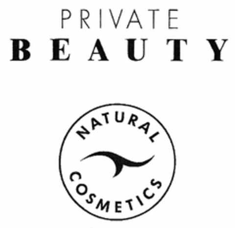 PRIVATE BEAUTY NATURAL COSMETICS Logo (DPMA, 21.04.2004)