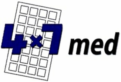 4x7med Logo (DPMA, 06/29/2004)