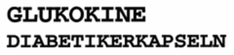GLUKOKINE DIABETIKERKAPSELN Logo (DPMA, 04.03.2005)