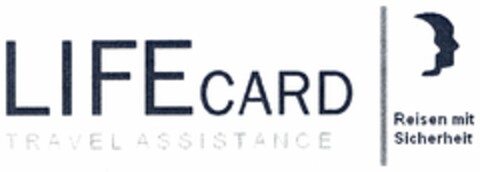 LIFECARD TRAVEL ASSISTANCE Reisen mit Sicherheit Logo (DPMA, 05/28/2005)