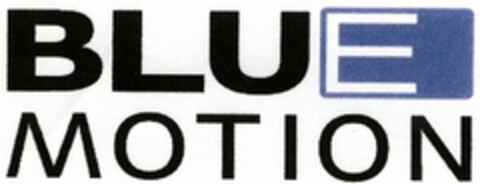 BLUE MOTION Logo (DPMA, 09.09.2005)