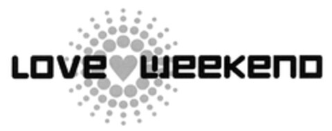 LOVE WEEKEND Logo (DPMA, 28.06.2007)