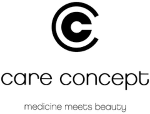 CC care concept medicine meets beauty Logo (DPMA, 05.10.2007)