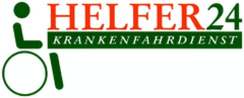 HELFER24 KRANKENFAHRDIENST Logo (DPMA, 11.10.2007)