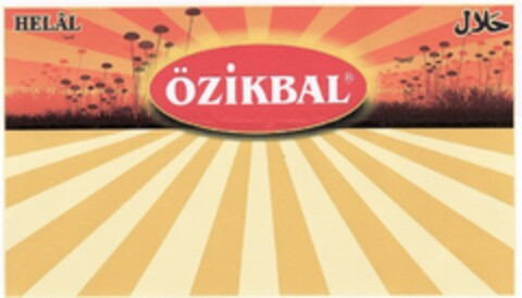 HELAL ÖZIKBAL Logo (DPMA, 12/12/2007)