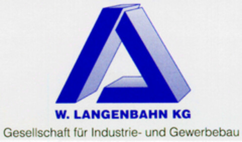 W. LANGENBAHN KG Gesellschaft für Industrie- und Gewerbebau Logo (DPMA, 01/25/1995)