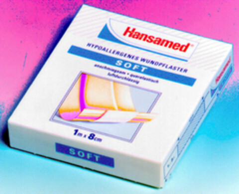 Hansamed HYPOALLERGENES WUNDPFLASTER SOFT Logo (DPMA, 09.02.1995)