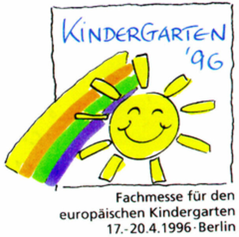 KINDERGARTEN '96 Logo (DPMA, 04.01.1996)