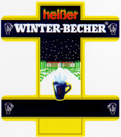 heißer WINTER-BECHER Logo (DPMA, 01/09/1997)