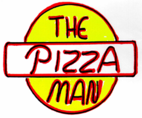 THE PIZZA MAN Logo (DPMA, 21.08.1997)