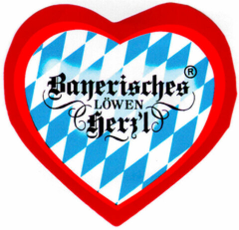 Bayerisches LÖWEN Herz'l Logo (DPMA, 21.01.1998)