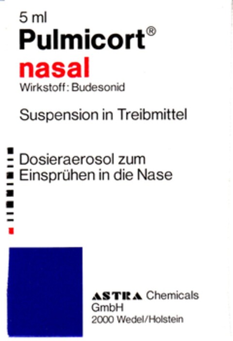 Pulmicort nasal Logo (DPMA, 13.02.1990)