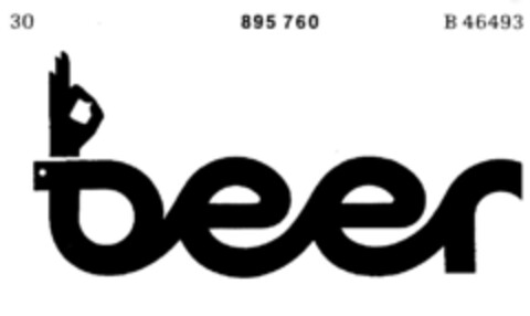 beer Logo (DPMA, 06.07.1971)