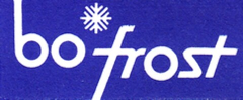 bo frost Logo (DPMA, 06.09.1977)