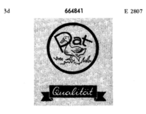 Pat Qualität Logo (DPMA, 03.12.1953)