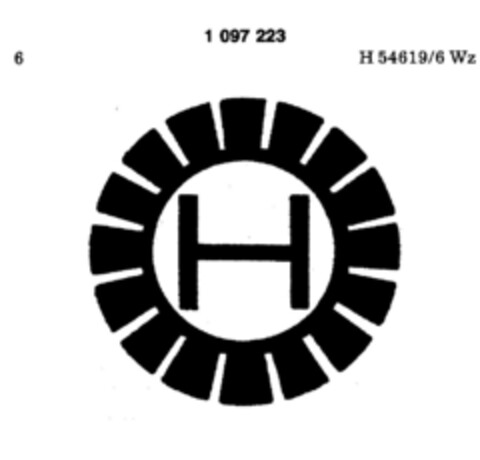 H Logo (DPMA, 10.07.1985)