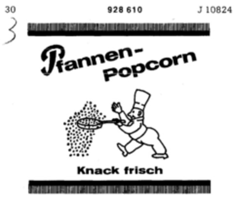 Pfannen-Popcorn Knack frisch Logo (DPMA, 06.04.1973)