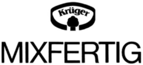 Krüger MIXFERTIG Logo (DPMA, 03.09.1991)