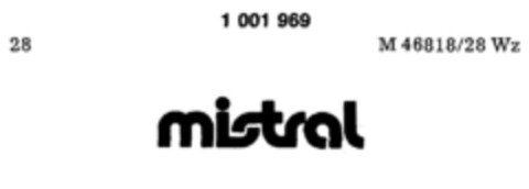 mistral Logo (DPMA, 15.06.1979)