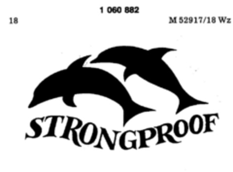 STRONGPROOF Logo (DPMA, 29.04.1983)