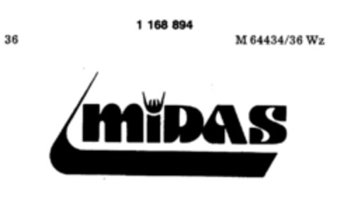 miDAS Logo (DPMA, 30.01.1989)