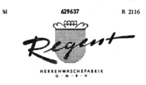 Regent Logo (DPMA, 14.06.1951)