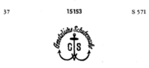 Gesetzliche Schutzmarke CSV Logo (DPMA, 04.06.1893)