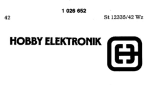 HOBBY ELEKTRONIK Logo (DPMA, 04/01/1980)