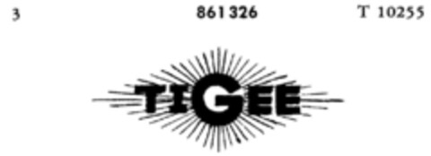 TIGEE Logo (DPMA, 06.02.1965)