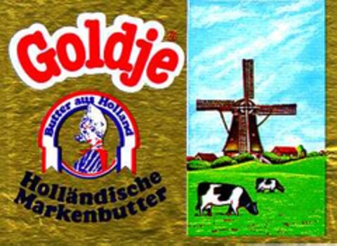 Goldje   Holländische Markenbutter Logo (DPMA, 05/08/1989)