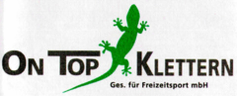 ON TOP KLETTERN Logo (DPMA, 24.07.2000)