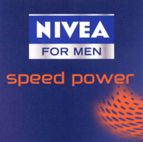 NIVEA FOR MEN speed power Logo (DPMA, 09.04.2008)