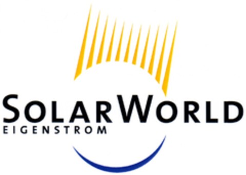 SOLARWORLD EIGENSTROM Logo (DPMA, 17.04.2008)
