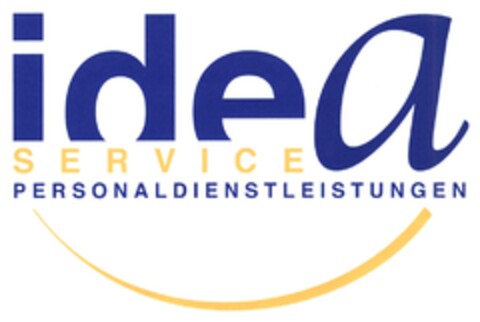 idea SERVICE PERSONALDIENSTLEISTUNGEN Logo (DPMA, 09.04.2009)