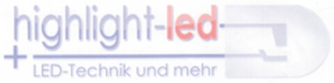 highlight-led LED-Technik und mehr Logo (DPMA, 13.05.2009)