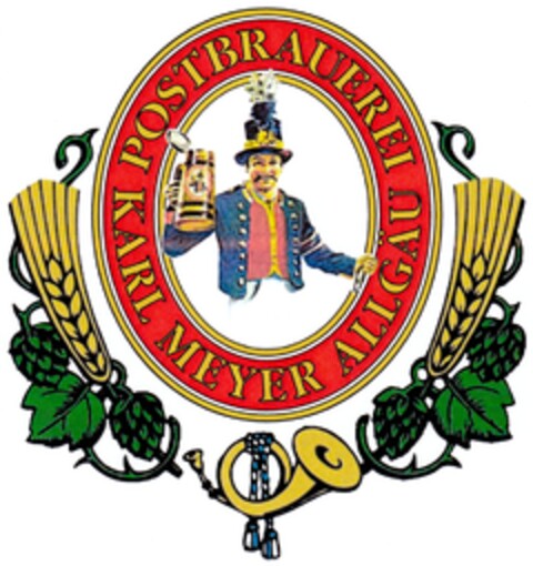 POSTBRAUEREI KARL MEYER ALLGÄU Logo (DPMA, 05.08.2009)