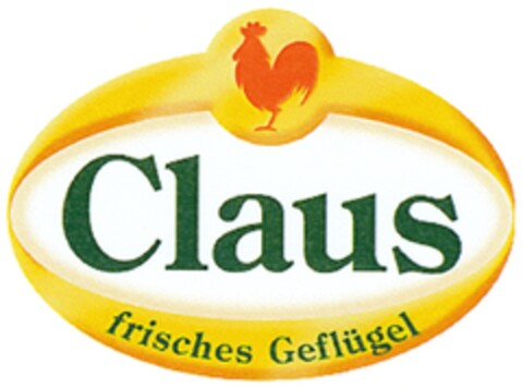 Claus frisches Geflügel Logo (DPMA, 12/11/2009)