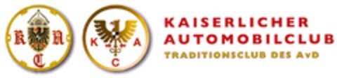 KAISERLICHER AUTOMOBILCLUB TRADITIONSCLUB DES AvD Logo (DPMA, 08.11.2011)